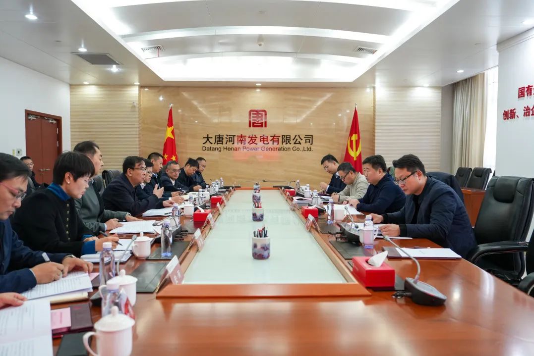 大唐河南公司黨委書記、董事長常征會見河南能源監(jiān)管辦黨組書記、專員王朝暉