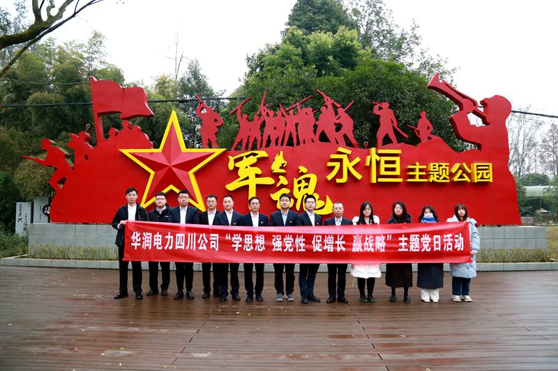 華潤電力四川公司聯(lián)合華潤集團(tuán)在川企業(yè)開展“學(xué)思想、強(qiáng)黨性、促增長、贏戰(zhàn)略”主題黨日活動(dòng)