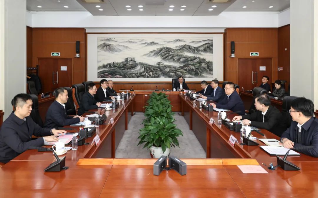 中核集團會見哈電集團總經(jīng)理、黨委副書記黃偉一行